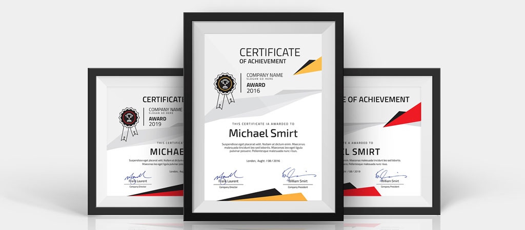 Framed Certificates Printing in Chennai