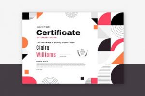 Education certificate design in chennai