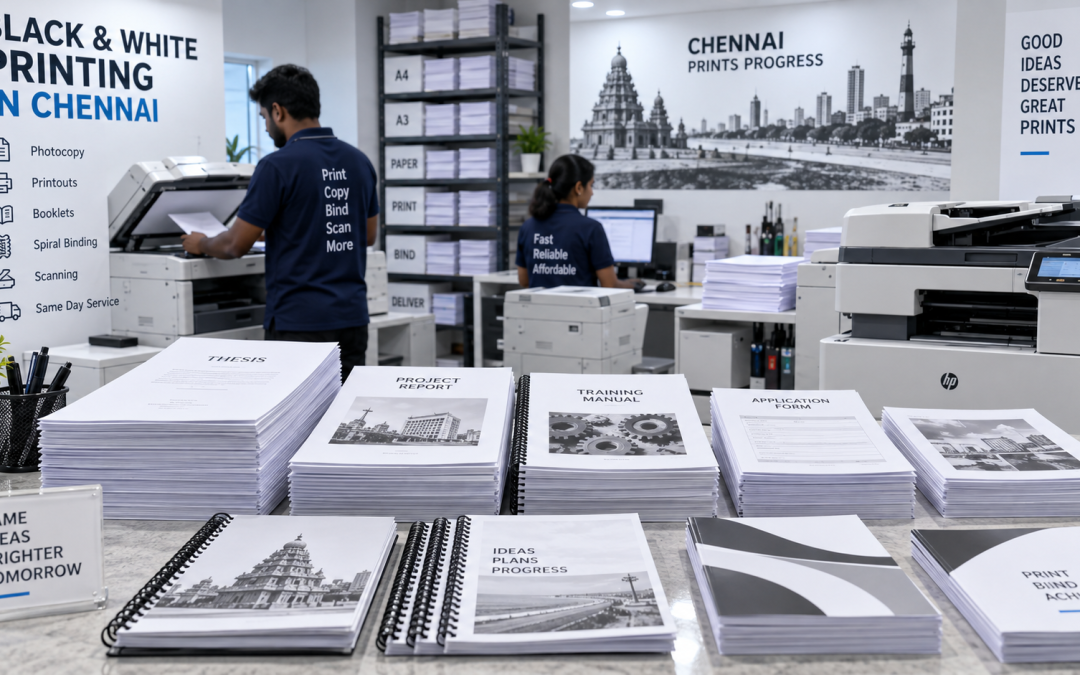 Black and White Printing in Chennai