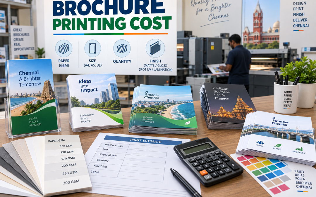 How Much Does Brochure Printing Cost in Chennai? Complete 2026 Guide