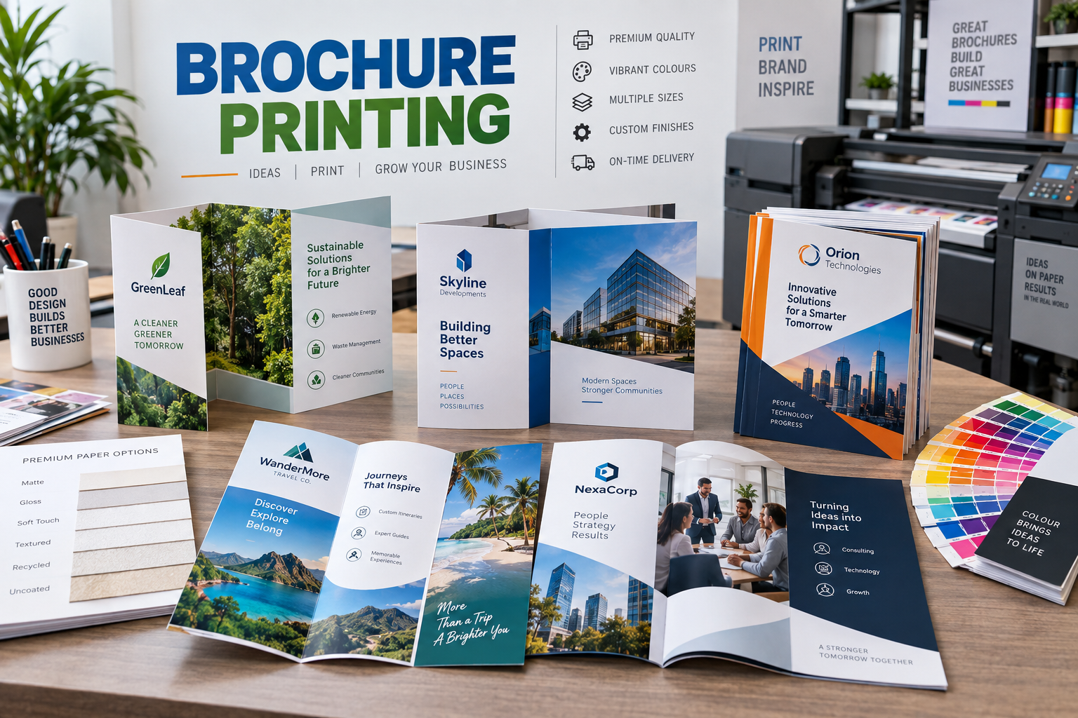 Brochure Printing Services in Chennai - brochure printing services in Chennai