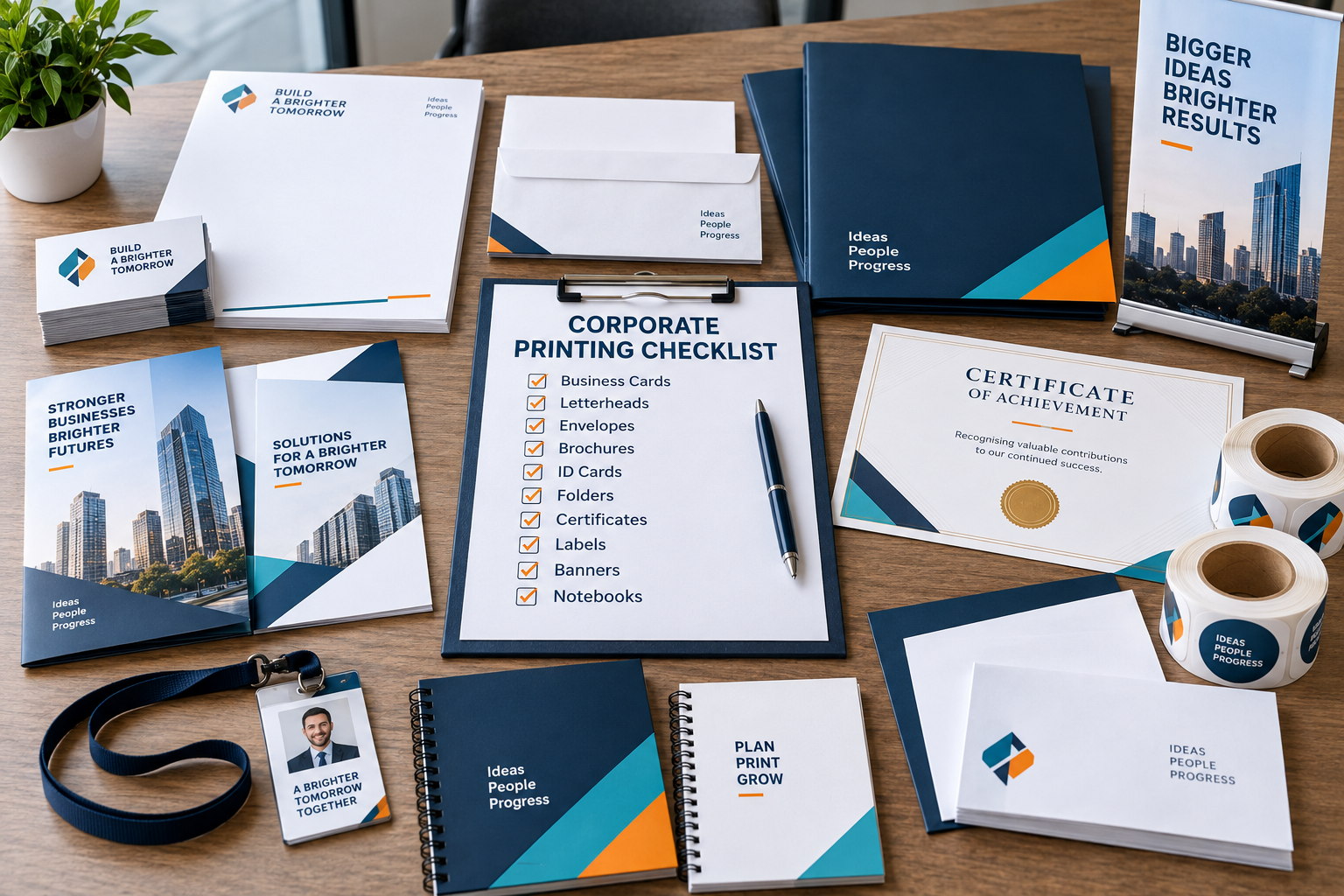 Corporate Printing Checklist: 10 Essential Print Materials Every Company Needs - corporate printing services