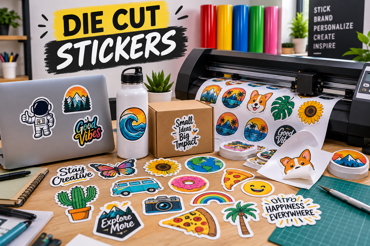 Die Cut Stickers Printing in Chennai - die cut stickers printing in Chennai