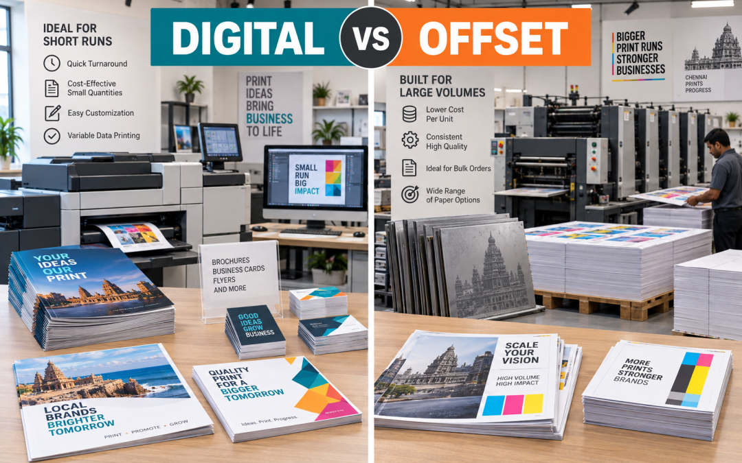 Digital Printing vs Offset Printing: Which Is Best for Your Business?