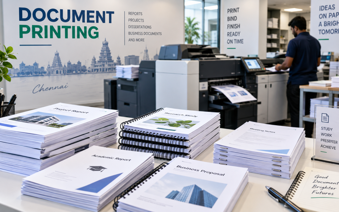 Document Printing in Chennai