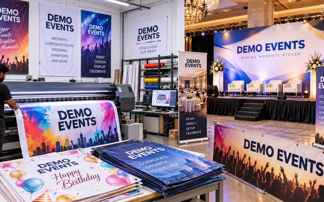 Event Banners Printing in Chennai