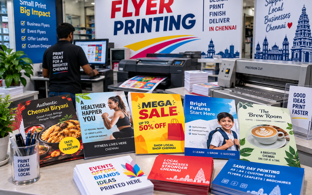 Flyer Printing Services in Chennai