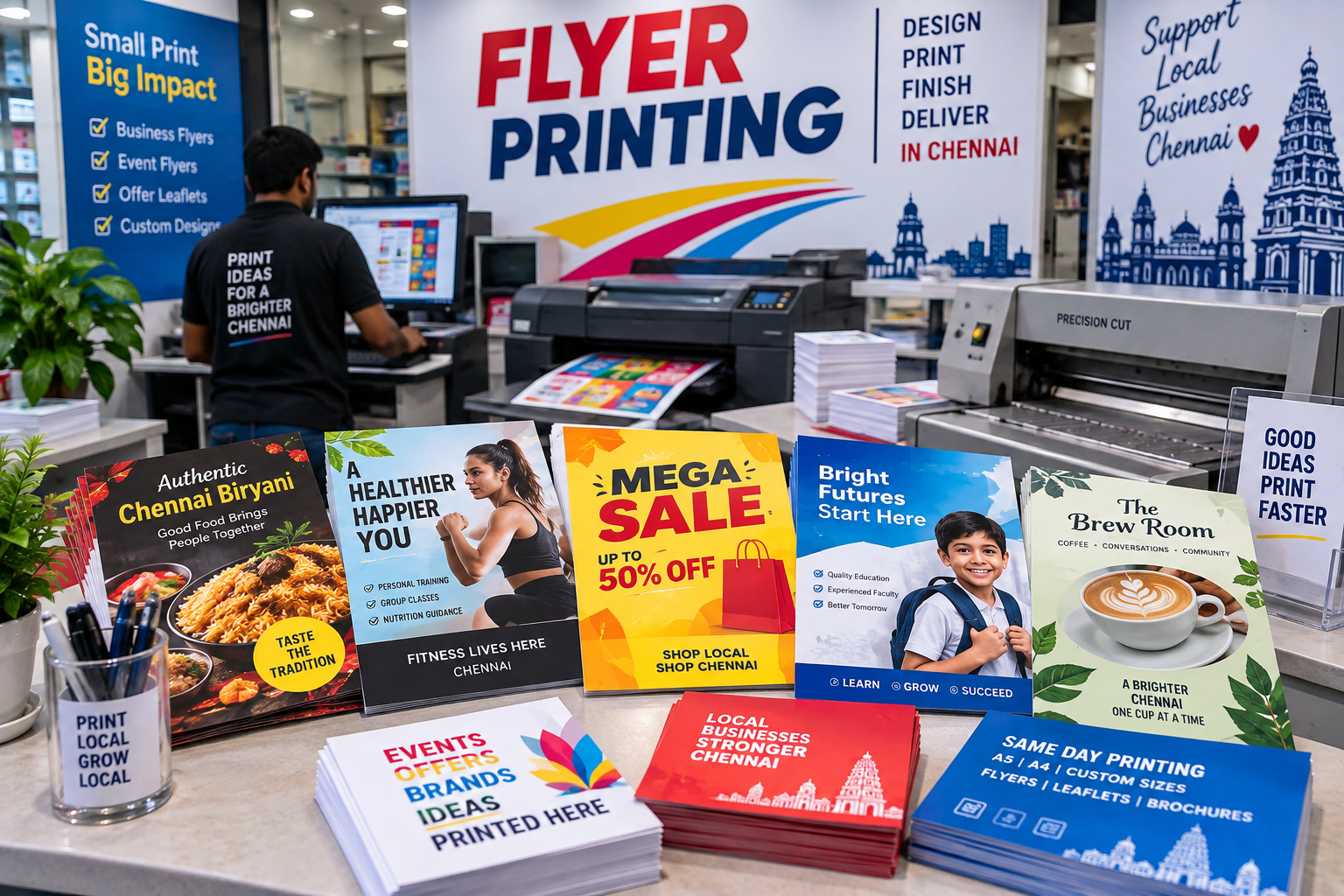 Flyer Printing Services in Chennai - flyer printing services in Chennai