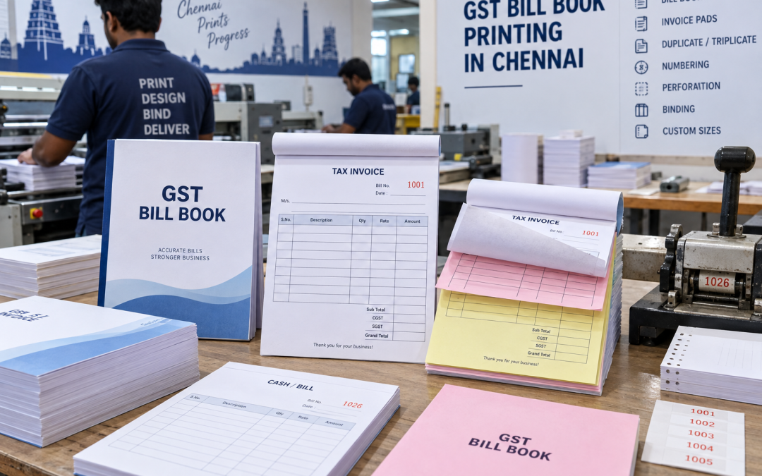 GST Bill Book Printing in Chennai