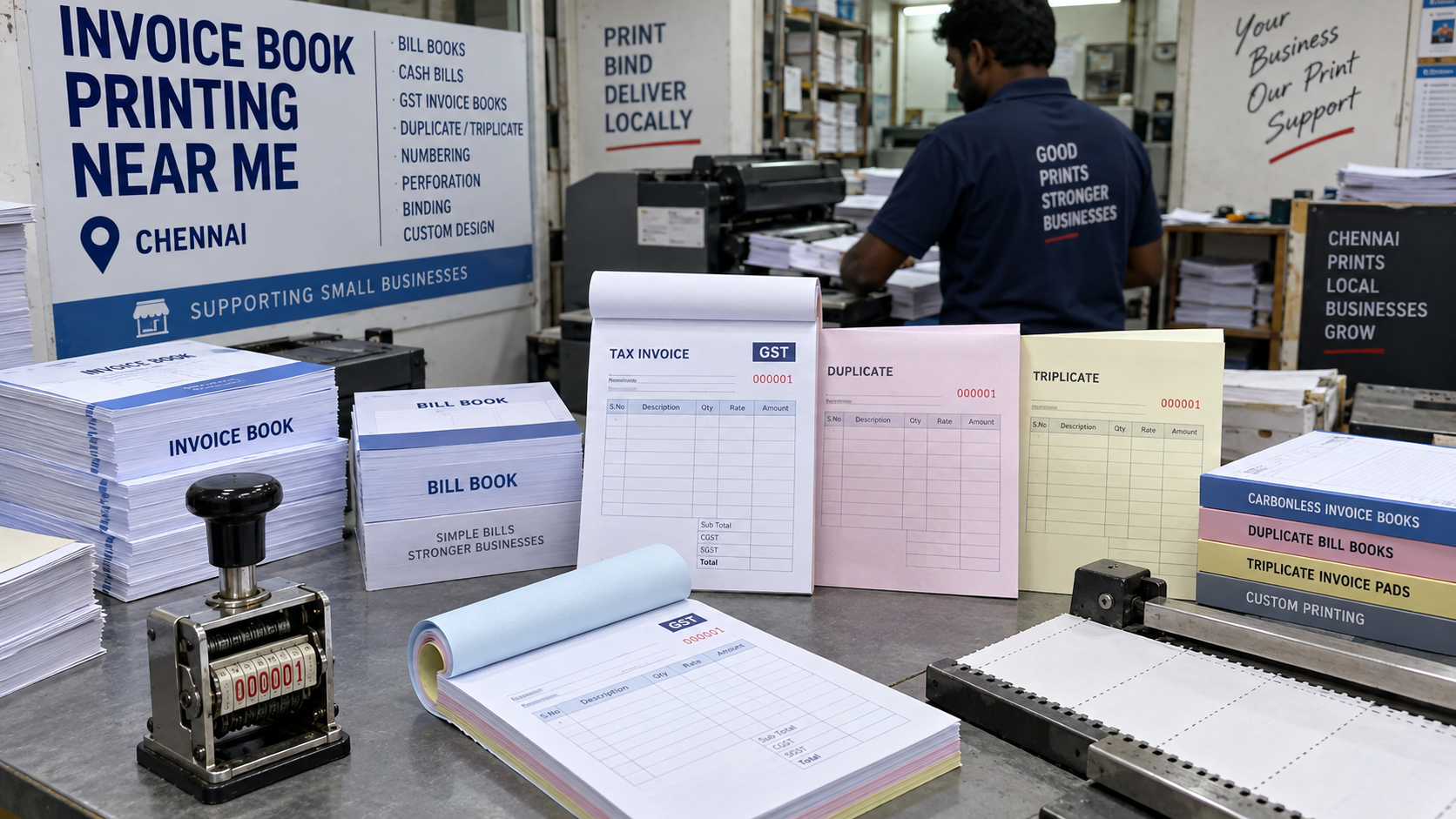 Invoice Book Printing Near Me