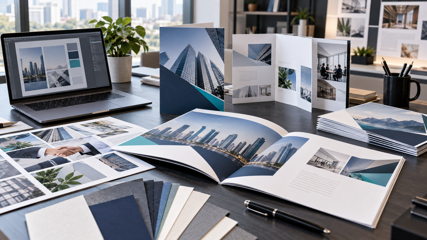 Profile brochure design services for company profiles and corporate brochures in Chennai