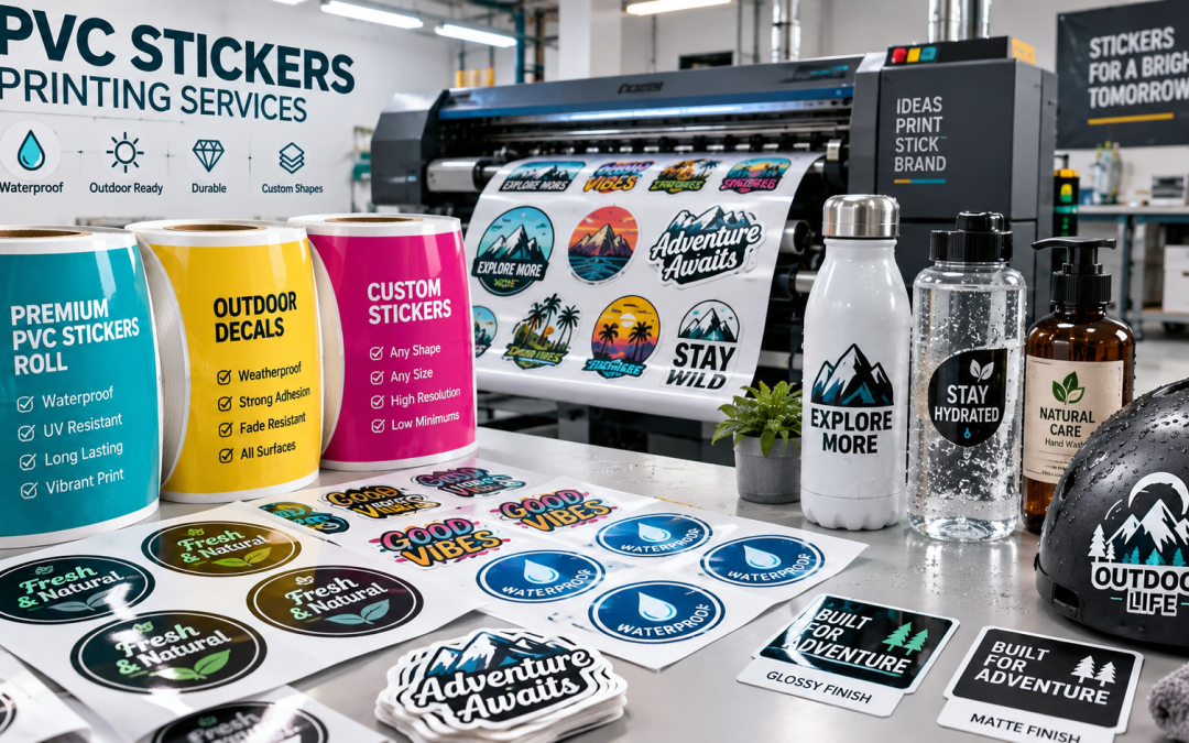 PVC Stickers Printing Services