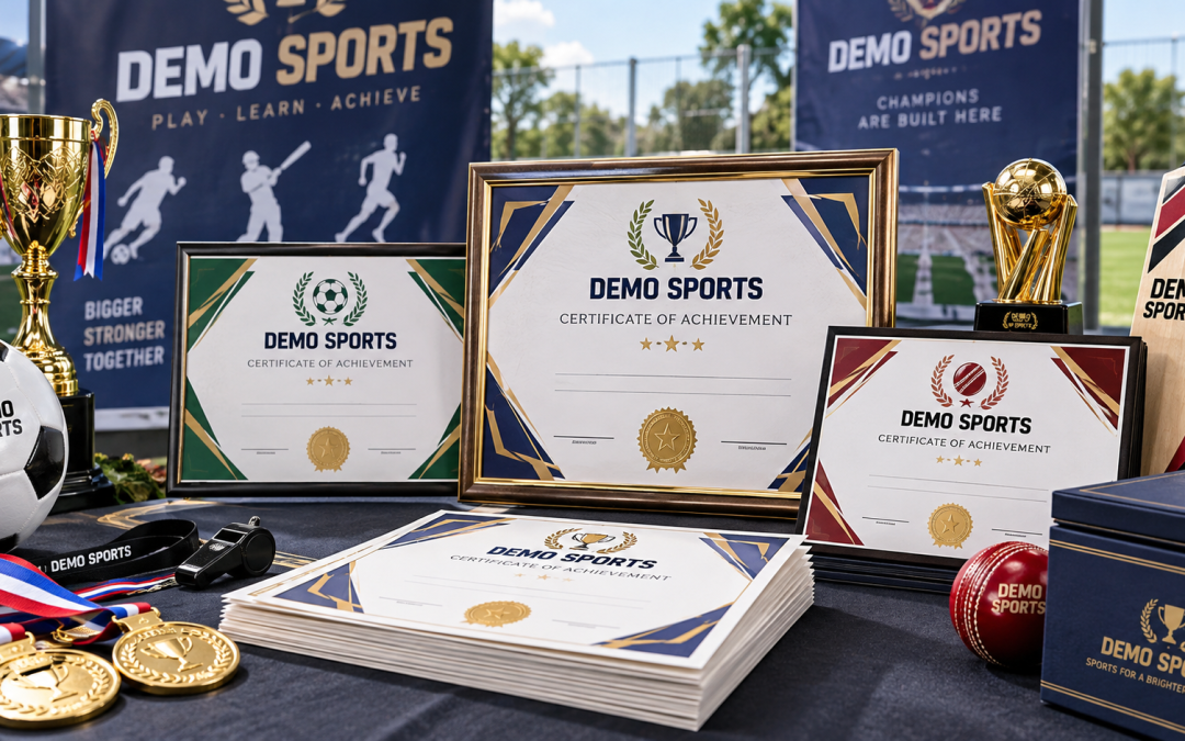 Sports Certificate Printing