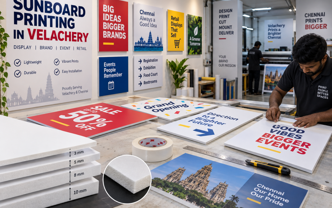 Sunboard Printing in Velachery