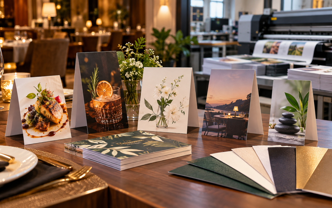 Tent Card Printing Services in Chennai