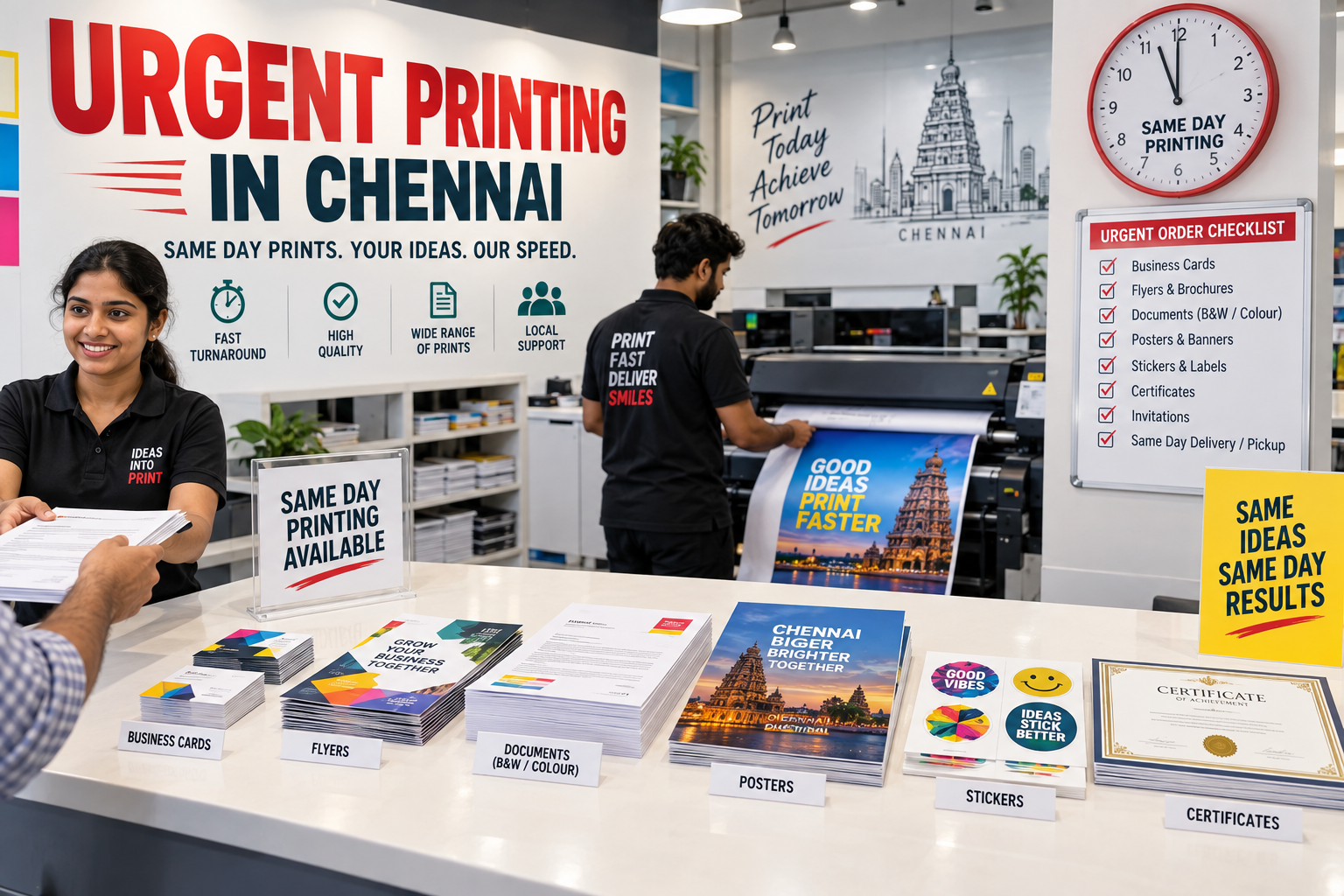Urgent Printing in Chennai: What Can Be Printed Same Day? - urgent printing in Chennai